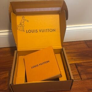 Louis Vuitton Box with all original packaging
